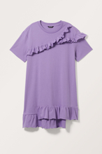 Short Flounce Dress - Purple