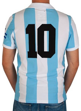Carre Magique - Argentinië Legende Polo Shirt 1986 + Nummer 10
