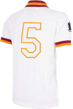 AS Roma Retro Shirt Uit 1980-1981 + Nummer 5