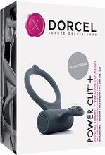 Power Clit+ oplaadbare vibrerende cockring by Dorcel