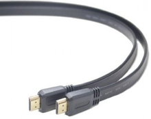 Cablexpert HDMI Male-Male Flat Cable, 1.8m, Black