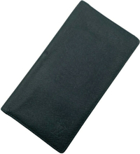 Pre-eide Taiga Leather Porte Chequier Checkbook lommebok
