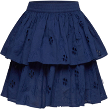 Brigitte Dresses & Skirts Skirts Midi Skirts Navy Molo