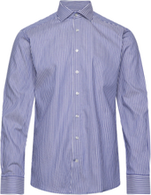 Bs Bradshaw Slim Fit Shirt Tops Shirts Business Navy Bruun & Stengade