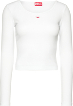 T-Ballet-D Tank Top Tops Shirts Long-sleeved White Diesel