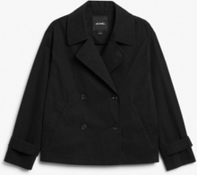 Short trench coat - Black