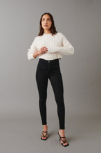 Gina Tricot - Molly high waist jeans - Highwaist farkut - Black - L - Female