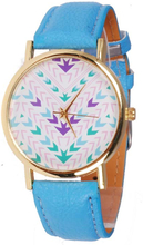 Geneva Fashion horloge Aztec Blue