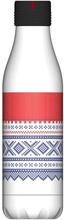 Les Artistes - Bottle Up Marius termoflaske 0,5L hvit/rød/blå