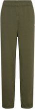 Linear Heritage Brushed Back Fleece Sweatpant Sport Sweatpants Khaki Green New Balance