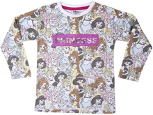 Langærmet T-shirt til Børn Princess Pink 5 år
