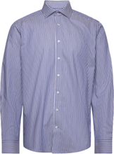 Bs Terry Modern Fit Shirt Tops Shirts Business Blue Bruun & Stengade