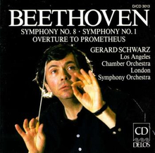 Beethoven: Prometheus Overture/Symph. 1 & 8