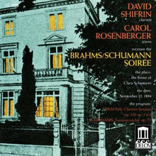 Brahms / Schumann: Sonatas For Clarinet & Piano