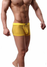 Men's Sexy Perspective Underwear Mens Breathable Boxers Multi-colors Briefs