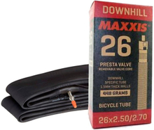 Maxxis Downhill Presta 26" Slang 26"x2.5/2.7, Prestaventil, 449g