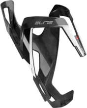 Elite Vico Carbon Glossy Flaskställ White Graphic