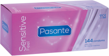 Pasante Sensitive Feel: Kondomer, 144-pack