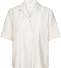Short Sleeve Shirt Designers Shirts Short-sleeved White Filippa K