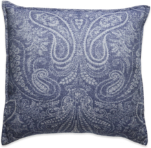 Jacquard Paisley Cushion Home Textiles Cushions & Blankets Cushions Blue GANT