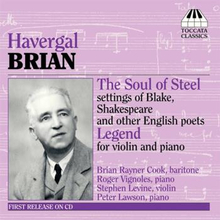 Brian: Songs For Baritone And Piano