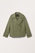 Short trench coat - Green