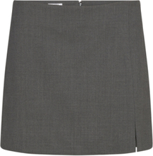 Tailored Mini Skirt Designers Short Grey Filippa K