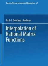 Interpolation of Rational Matrix Functions
