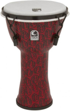 Djembe Freestyle II Mechanically Tuned Red Mask, Toca TF2DM-9RM