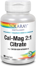 Soloray Cal-Mag 2:1 med D-vitamin 90 kapselia
