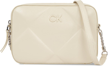 Handväska Calvin Klein Quilt K60K611891 Beige