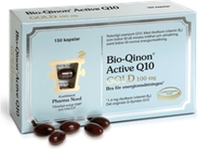 Bio-Qinon Active Q10 GOLD 100 mg 150 kapslar