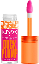 NYX Professional Makeup Duck Plump Lip Lacquer 12 Bubblegum Bae - 7 ml