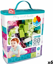 Byggsats Color Block Trendy Väska 80 Delar