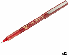 Penna för flytande bläck Pilot V7 Hi-Tecpoint Röd 0,5 mm