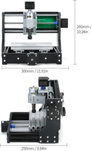 Desktop DIY Mini 1610 Pro CNC Carving Machine 3 Achsen Kleine Graviermaschine GRBL Control Mini CNC Maschine