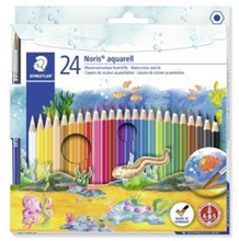 Färgblyertspenna Noris Akvarell 24-pack
