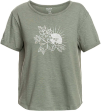 Ocean After Sport T-shirts & Tops Short-sleeved Green Roxy
