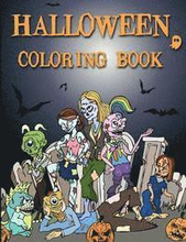 Halloween Coloring Book: A Stress Relief Coloring Book For Adults