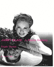 Janet Blair: A Photo Gallery: Triple Threat