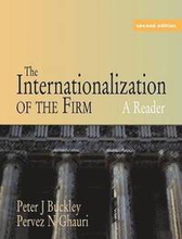 The Internationalization of the Firm