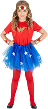 Wonder Woman Inspirert Kostyme til Barn - Strl 3-4 ÅR