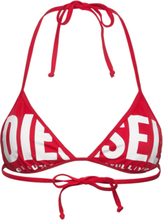 Bfb-Sees Bra Swimwear Bikinis Bikini Tops Triangle Bikinitops Red Diesel