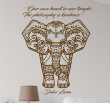 decoratie sticker olifant & filosofie