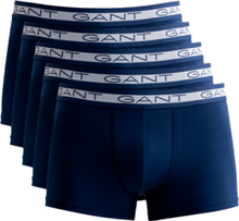 GANT 5-Pack Trunks Cotton Stretch Navy