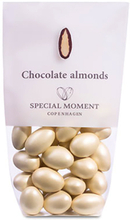 Nuts 'N More Chokladmandlar Elfenben - 115 gram