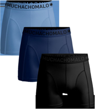 Muchachomalo Boxershorts Microfiber 3-pack Black/Blue/Blue-M