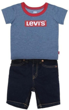 Sportstøj til Baby Levi's STRETCH DENIM SHORT Blå 36 måneder
