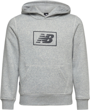 Nb Essentials Hoodie Sport Sweatshirts & Hoodies Hoodies Grey New Balance