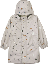 Spencer Long Raincoat Outerwear Rainwear Jackets Blå Liewood*Betinget Tilbud